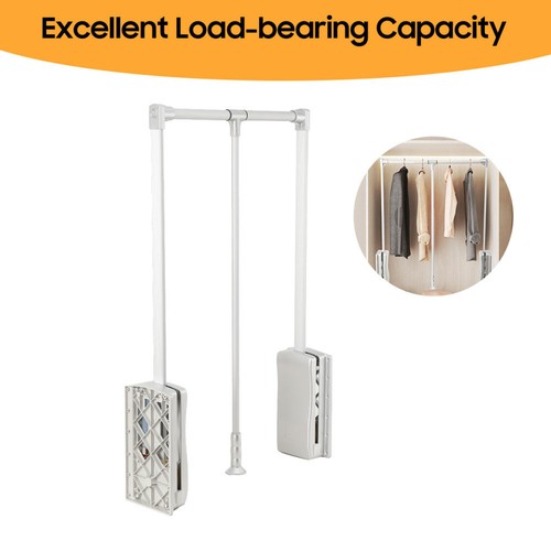 Lift pull down wardrobe - down,