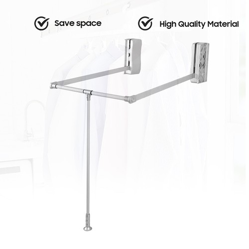 Hang pull down wardrobe rail - hang,