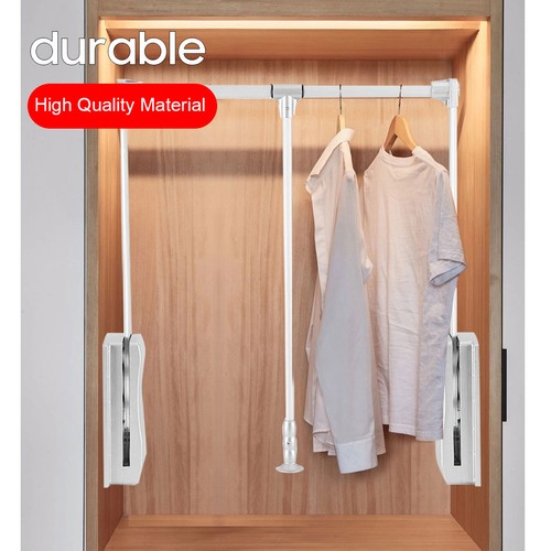 Pull down wardrobe lift - down,