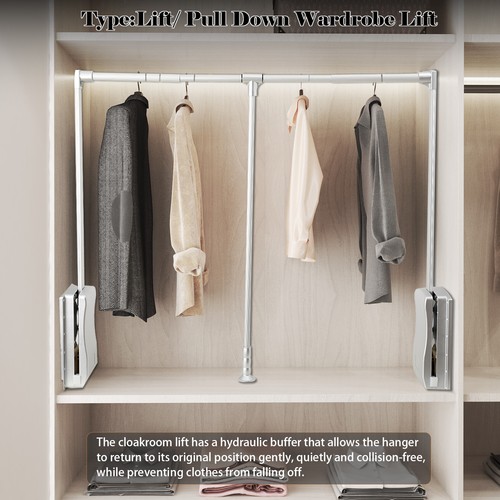 Lift pull down wardrobe - lift,