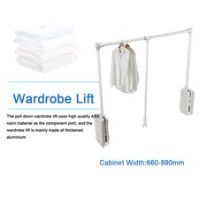 Pull Down Wardrobe Lift Rail